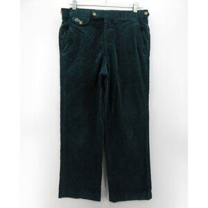 VINTAGE Lacoste Izod Pants 34 Corduroy Side Tabs Trousers 70s 80s *